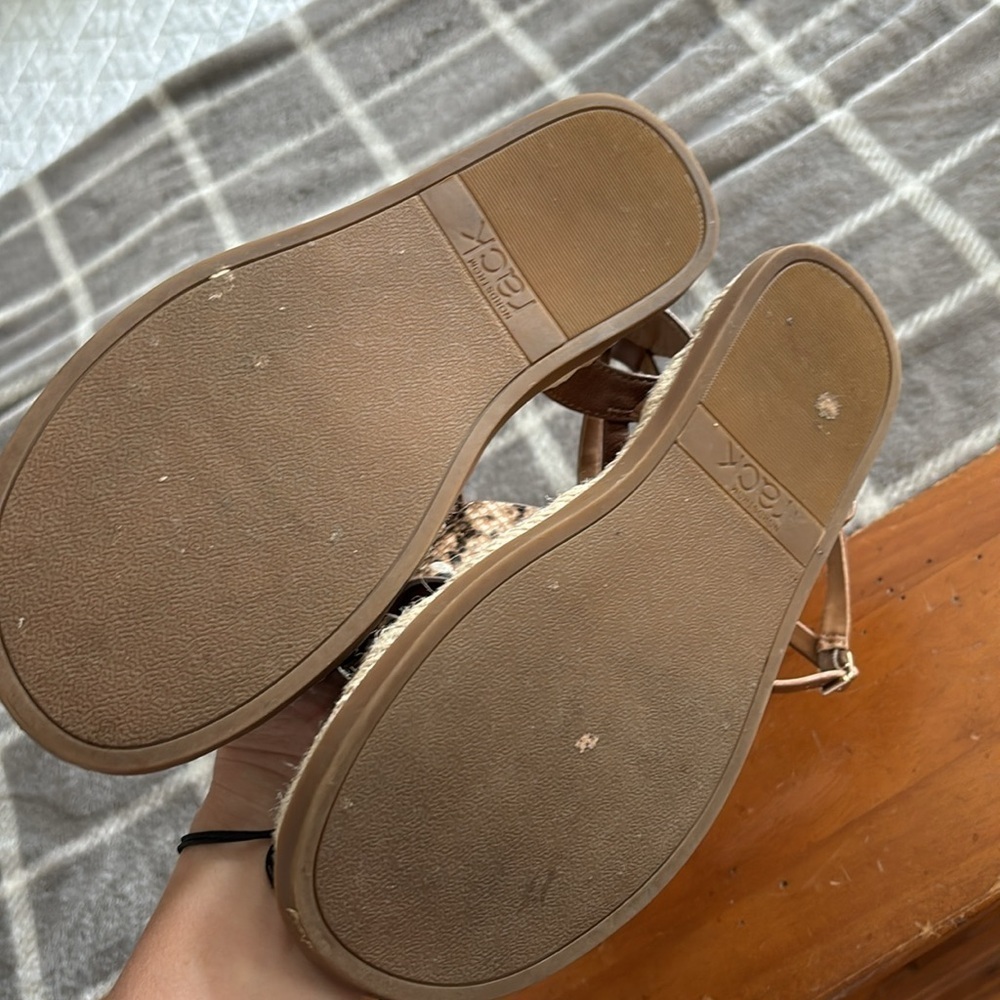 Nordstrom Rack Snake Skin Sandals - Picture 3 of 5